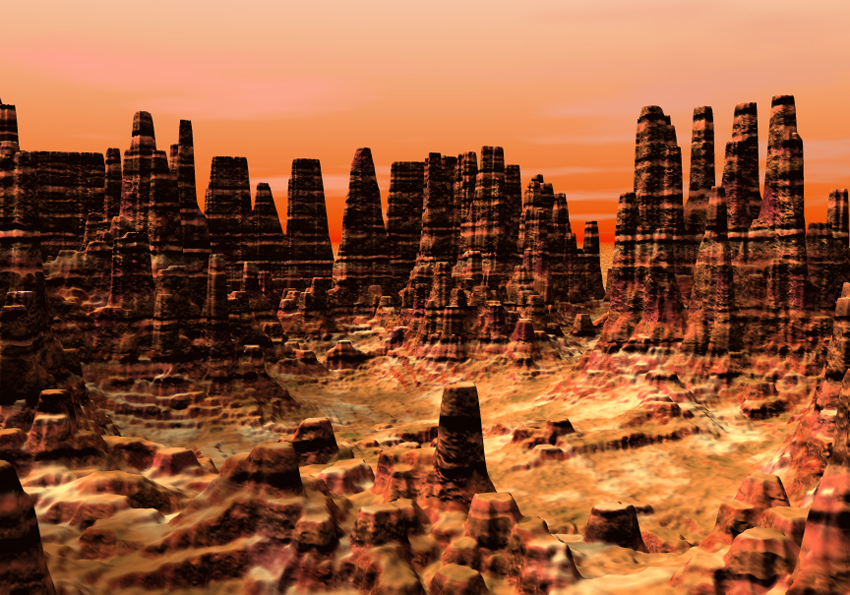 Canyon-Pillars