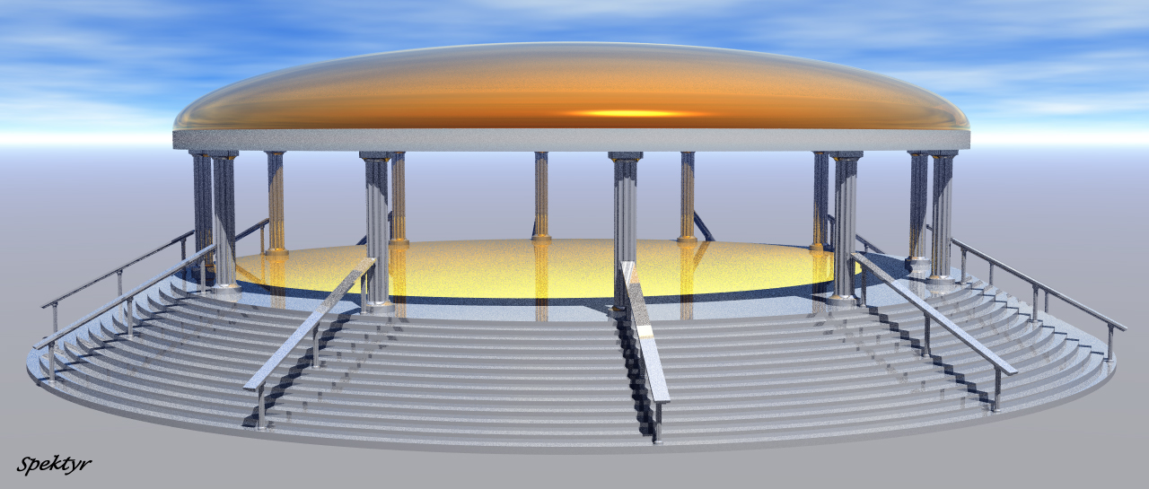 Temple of Golden Light - Under Construction
