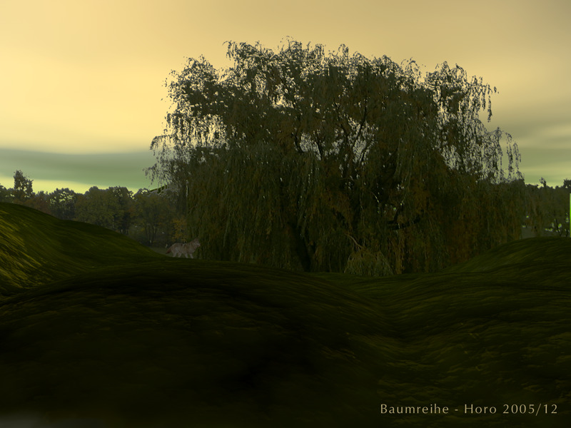 Baumreihe (Row of trees)