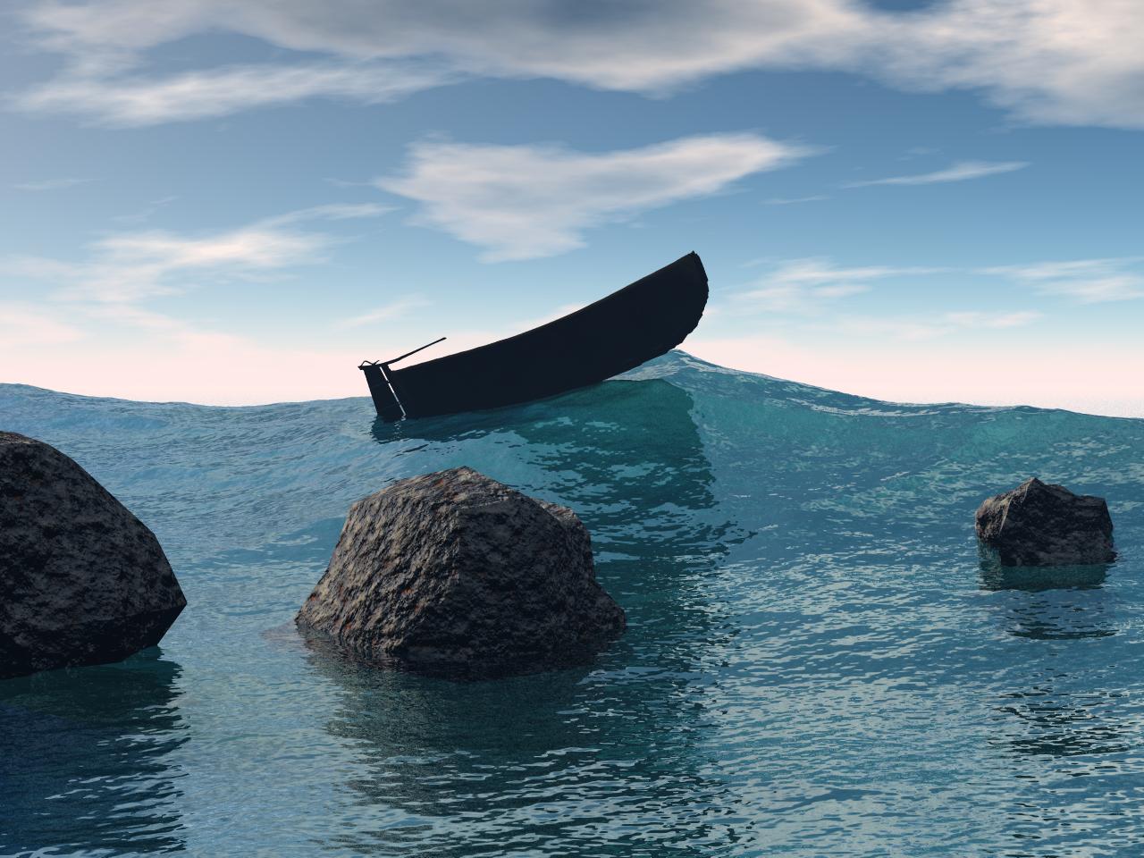 just a gone astray boat