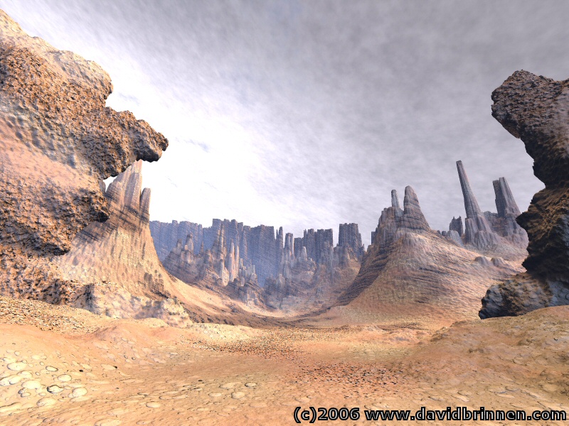 Canyon with IBL