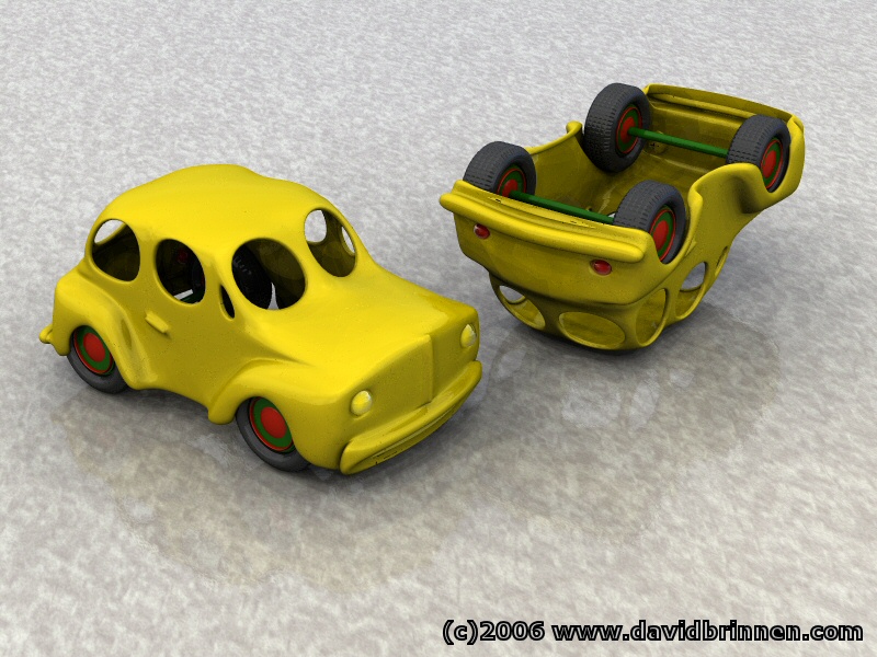 Plastic Toy Car