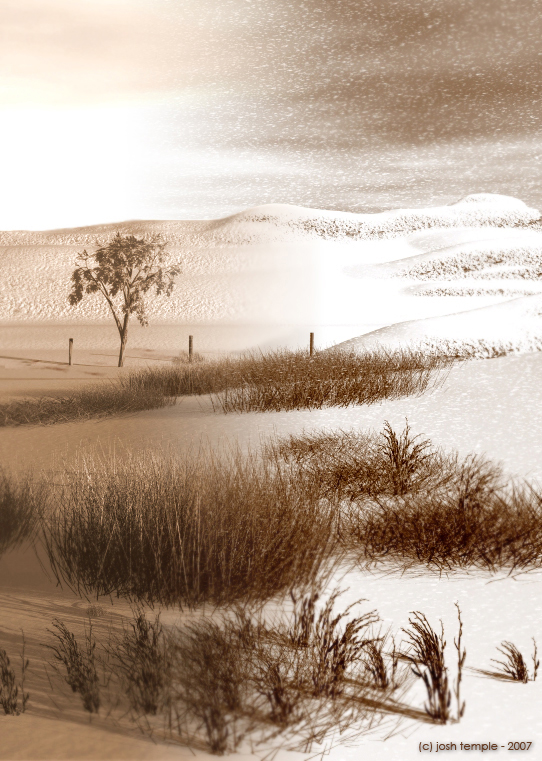 Early Snowfall on the Prarie
