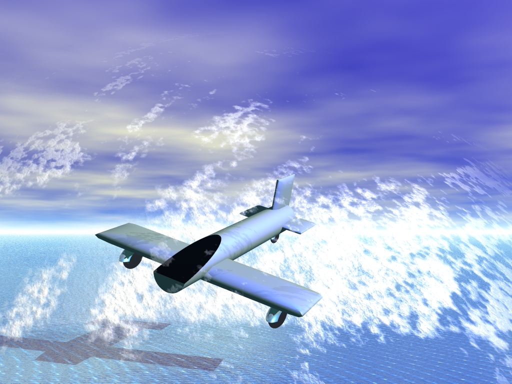 Oversea plane