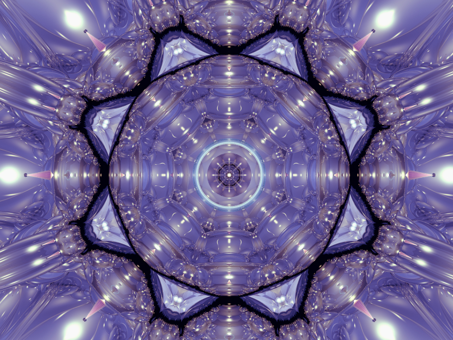 Abstract shiny star..