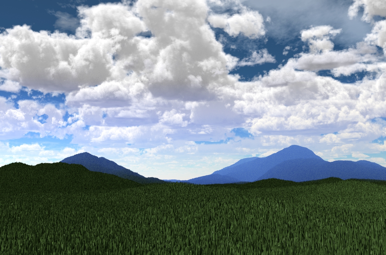 Clouds Casting Shadows