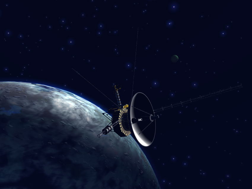 voyager 100.000 years from now.