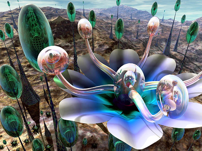 Alien Flowers