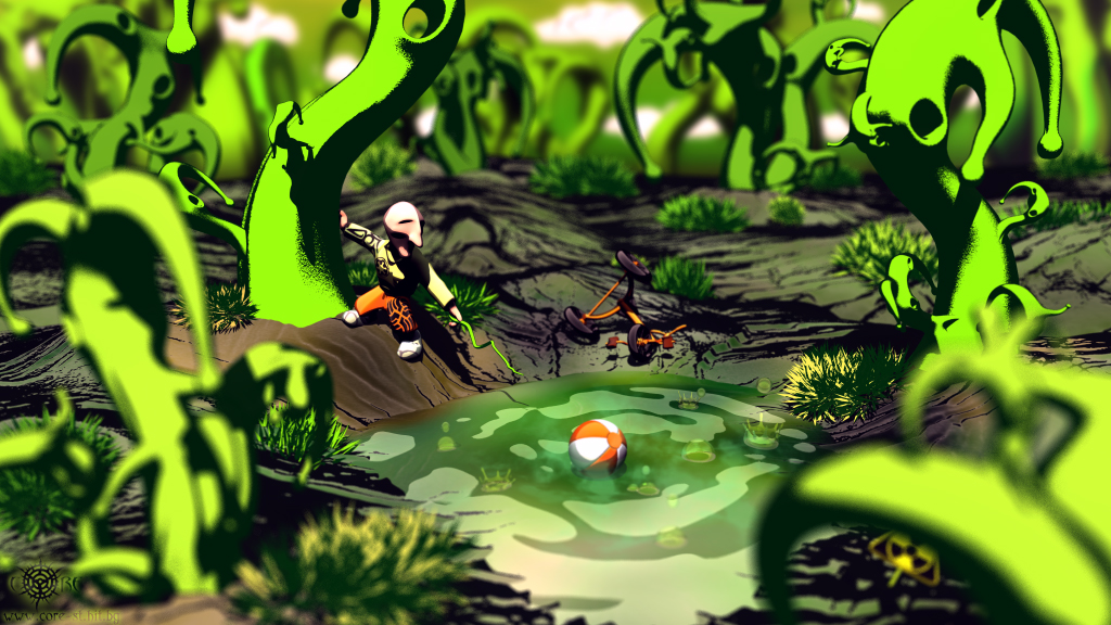 Morty in the Greenworld