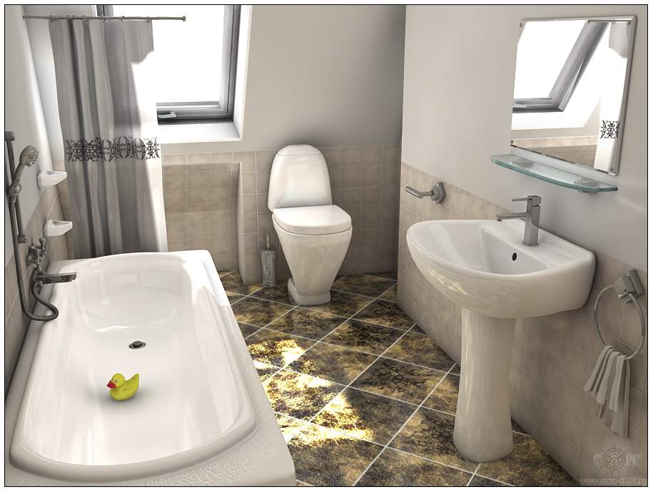 the Bathroom
