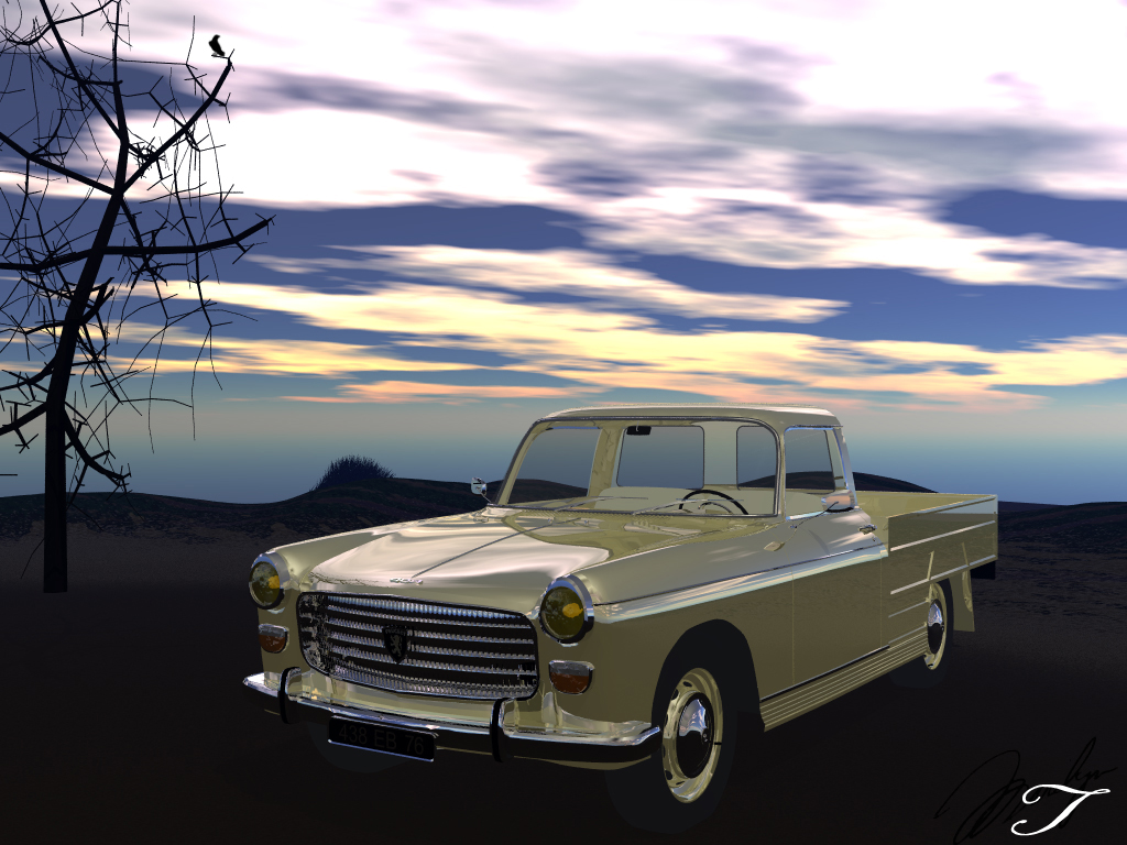 peugeot 404 !