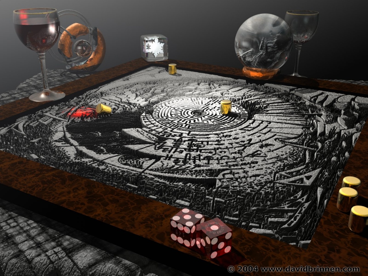 Necromancers game board