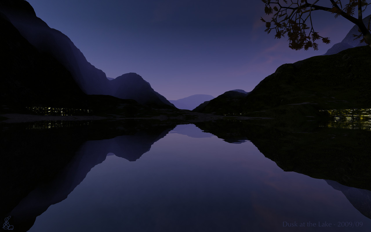 Dusk at the Lake
