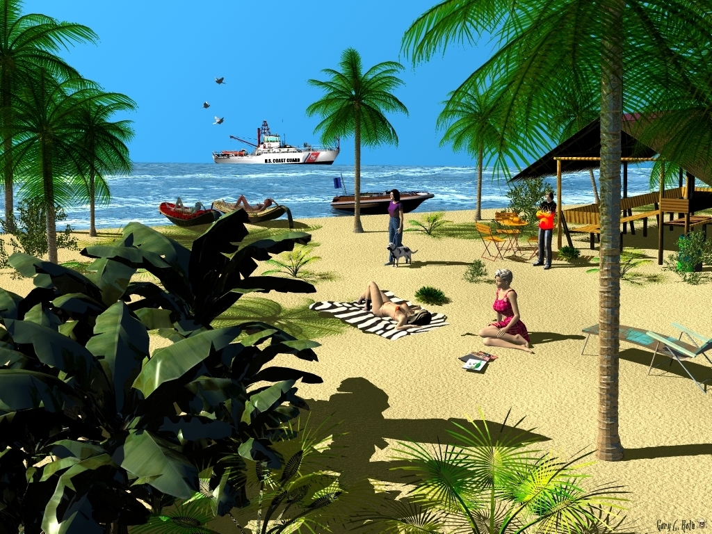 A Day at the Beach
