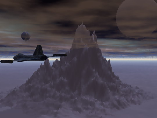 passing through