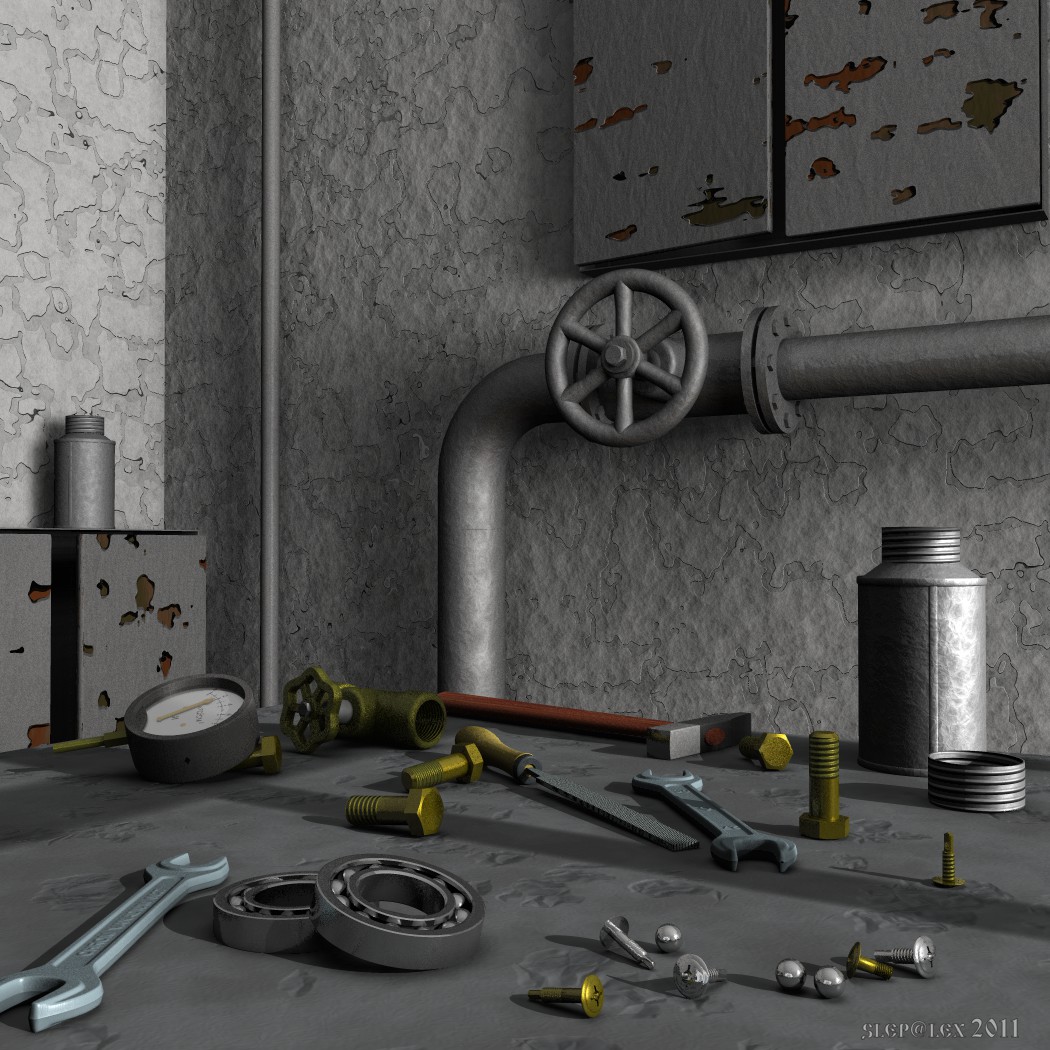 Something metallic