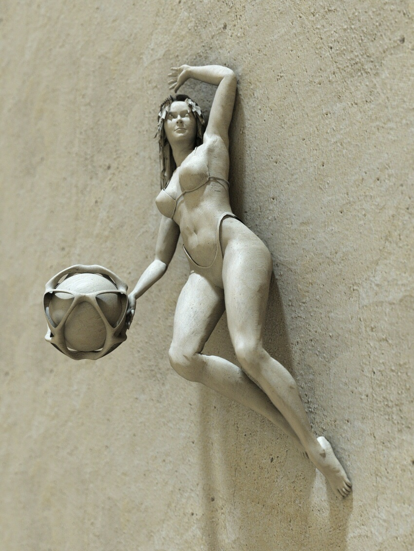Concrete Wall Flower