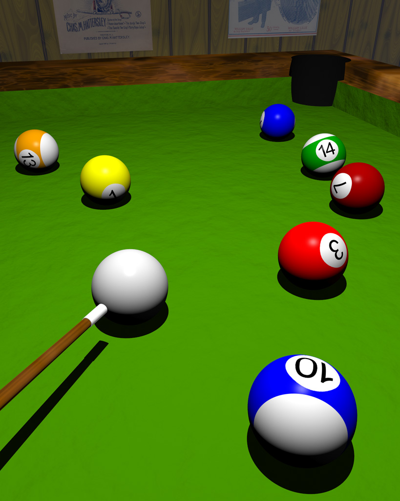 Two Ball Corner Pocket