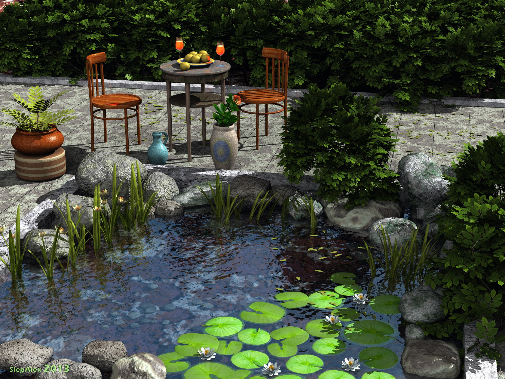 My little patio