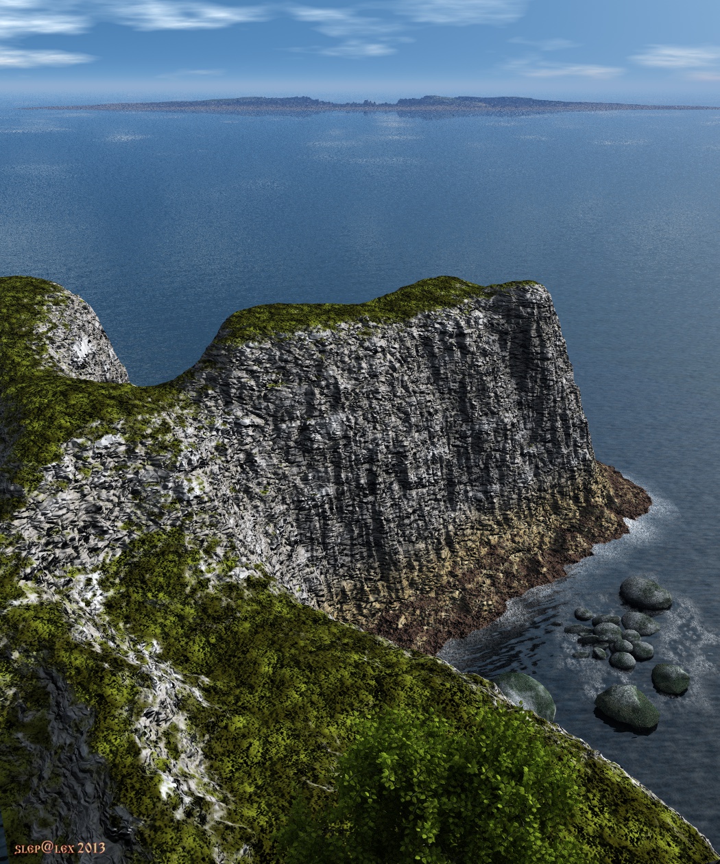 View from the cliff
