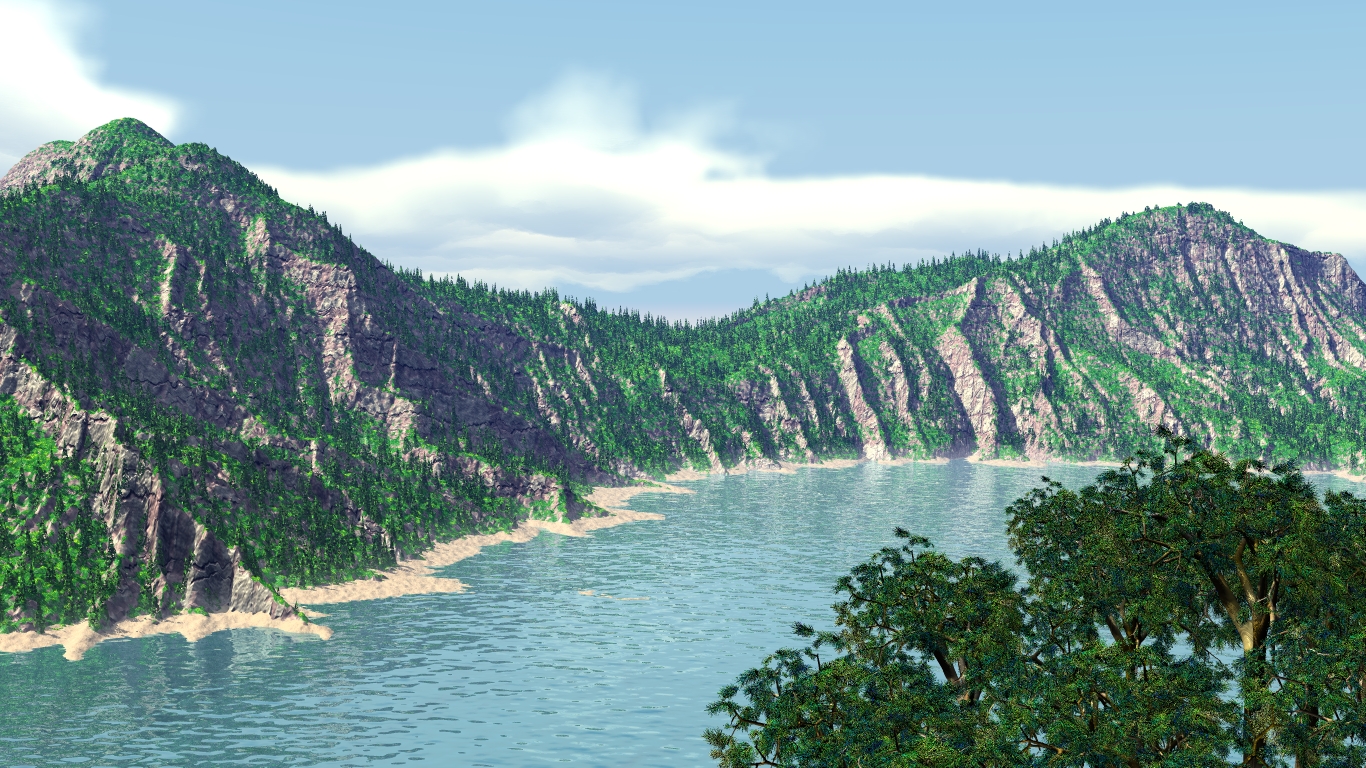 Mountain lake
