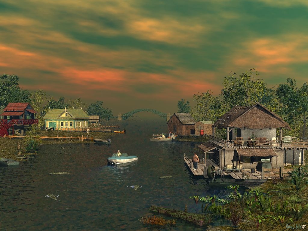 Evening in the Swamp