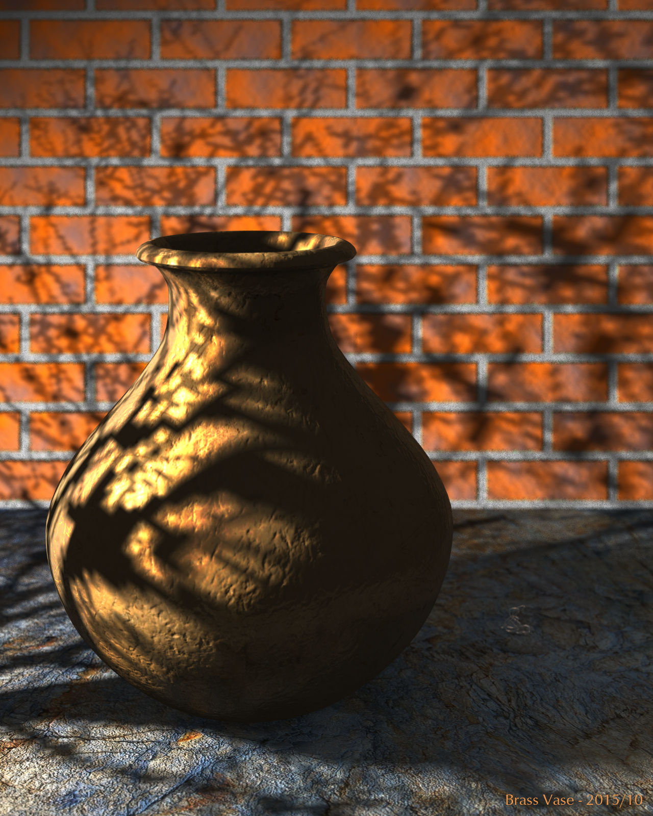 Brass Vase