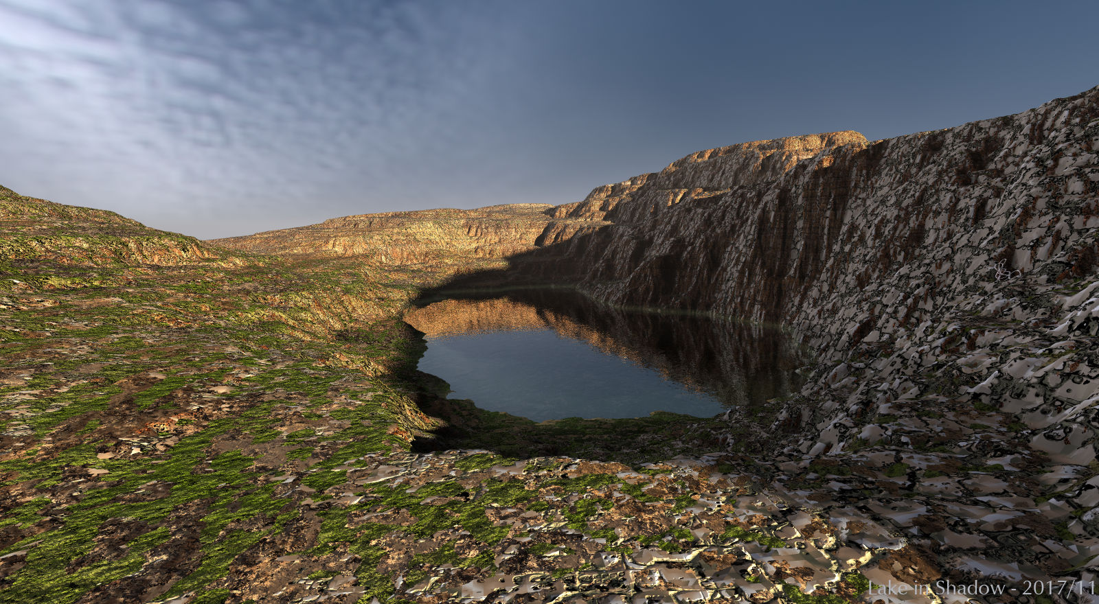 Lake in Shadow
