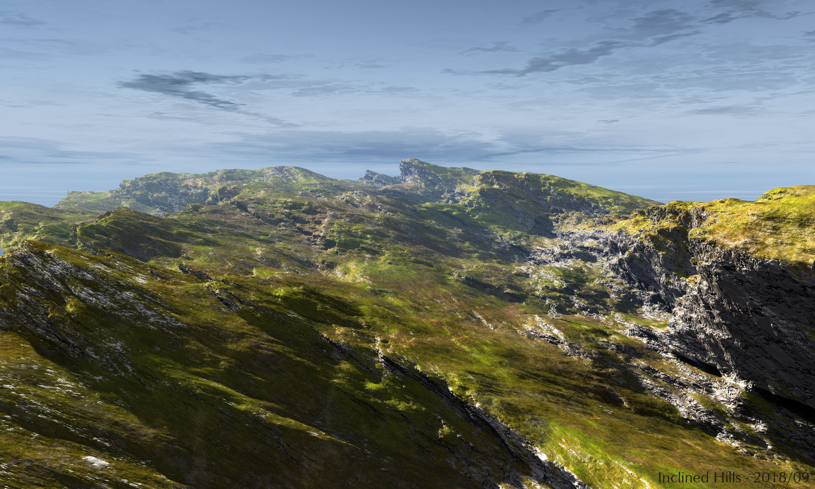 Inclined Hills
