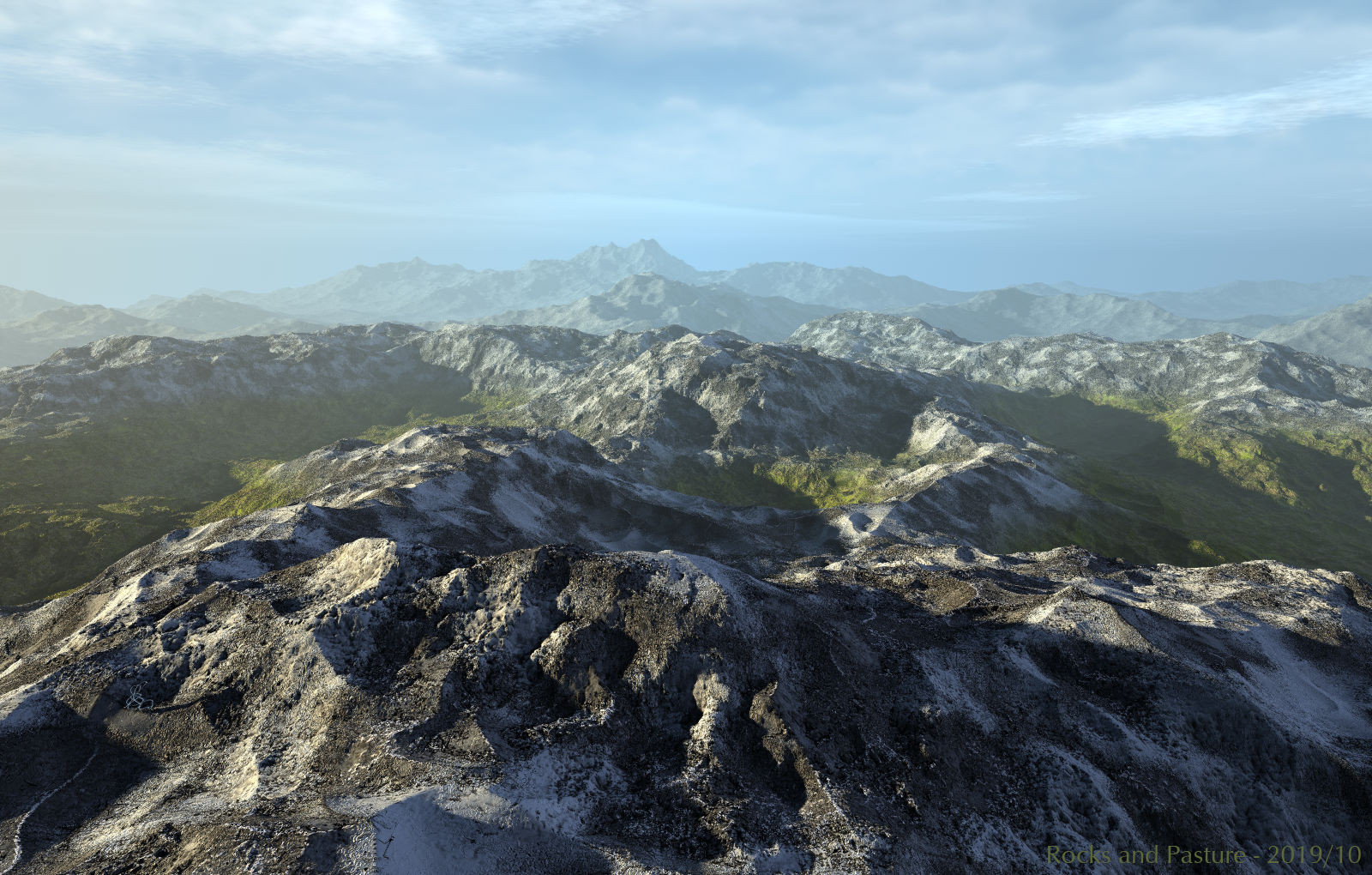 Rocks and Pasture