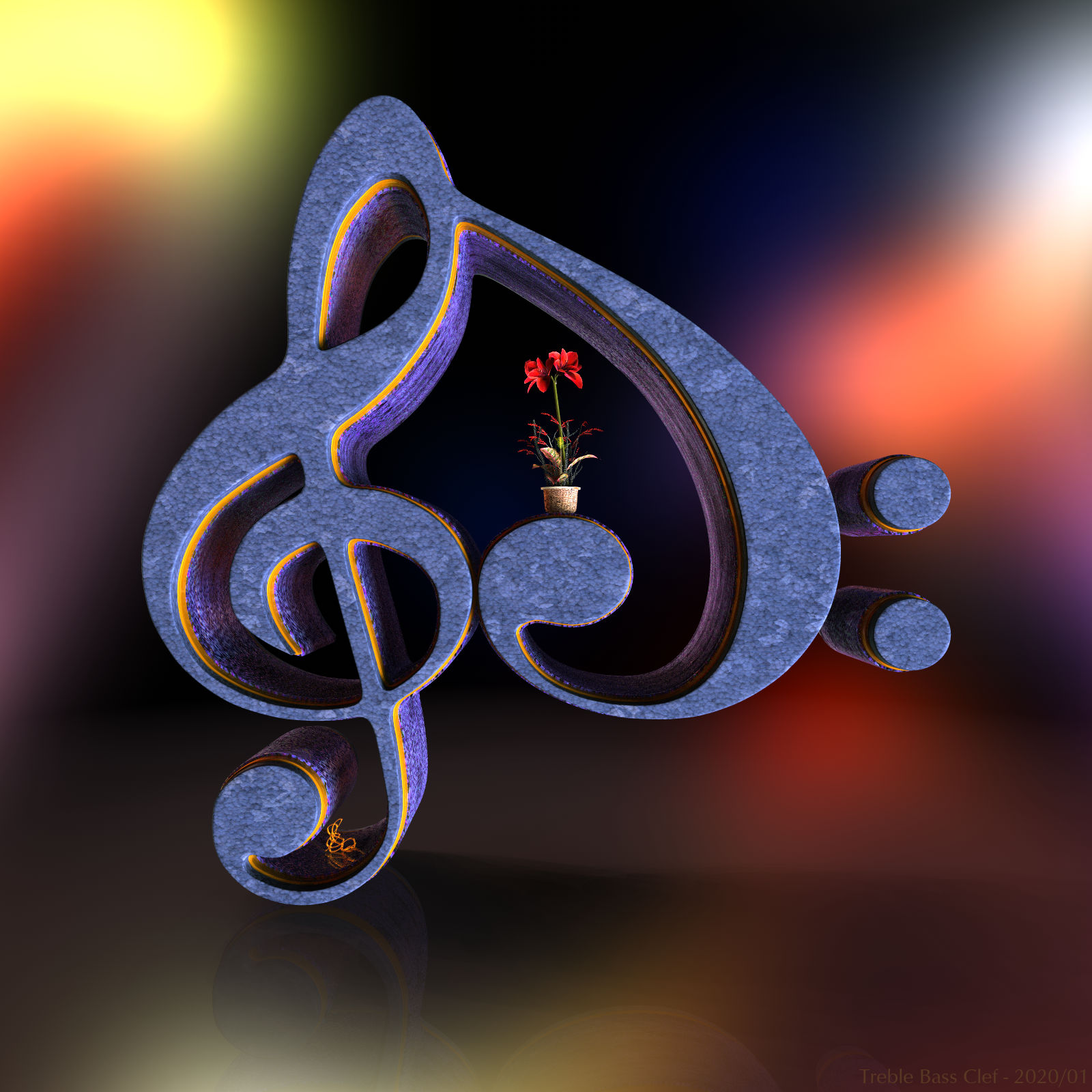 Treble Bass Clef