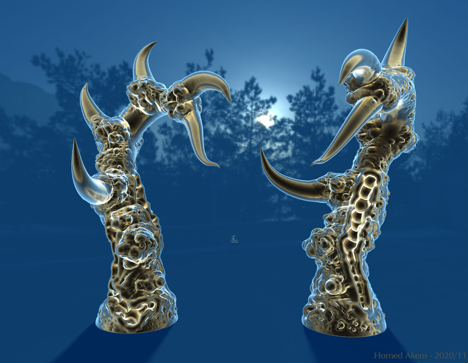 Horned Aliens