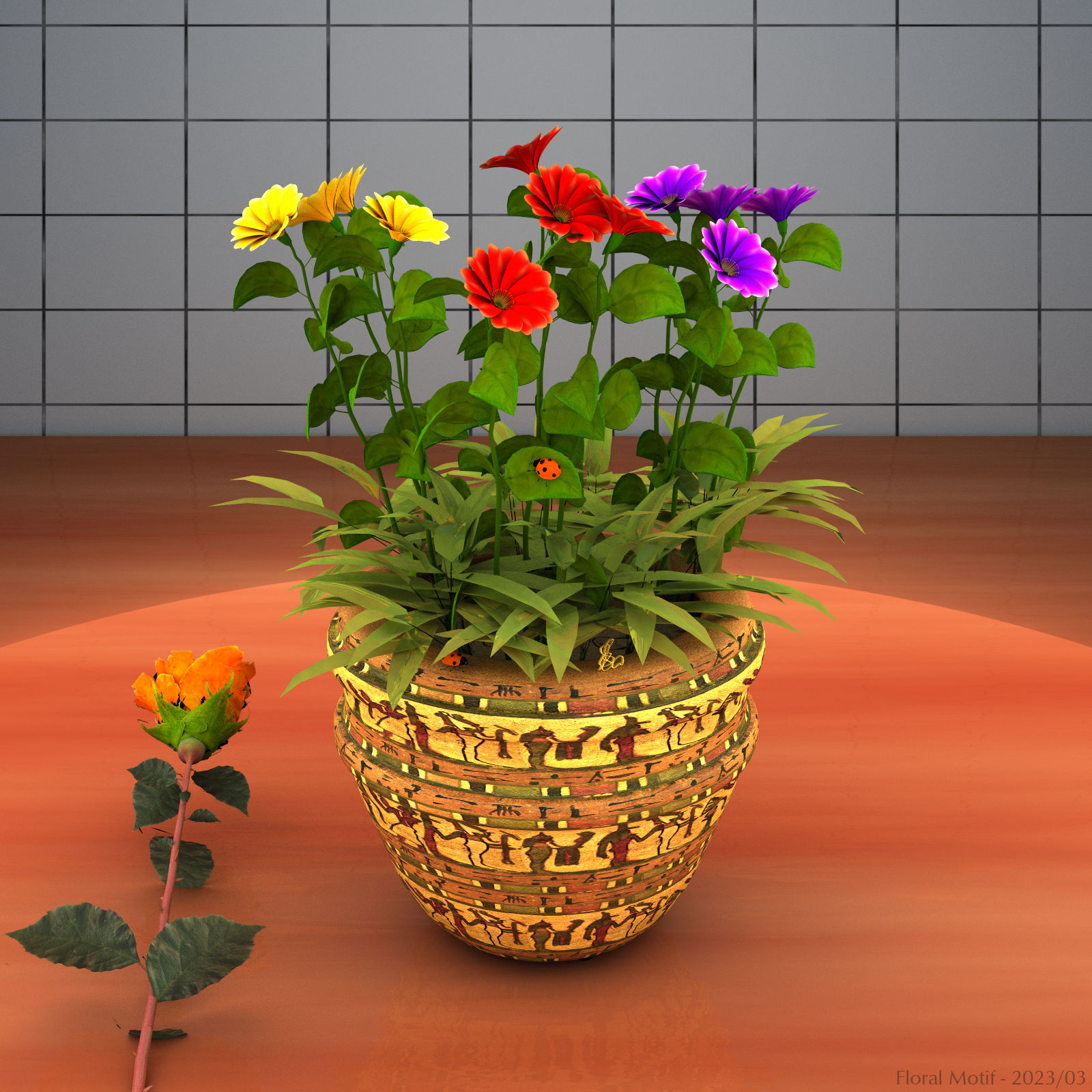 Floral Motif