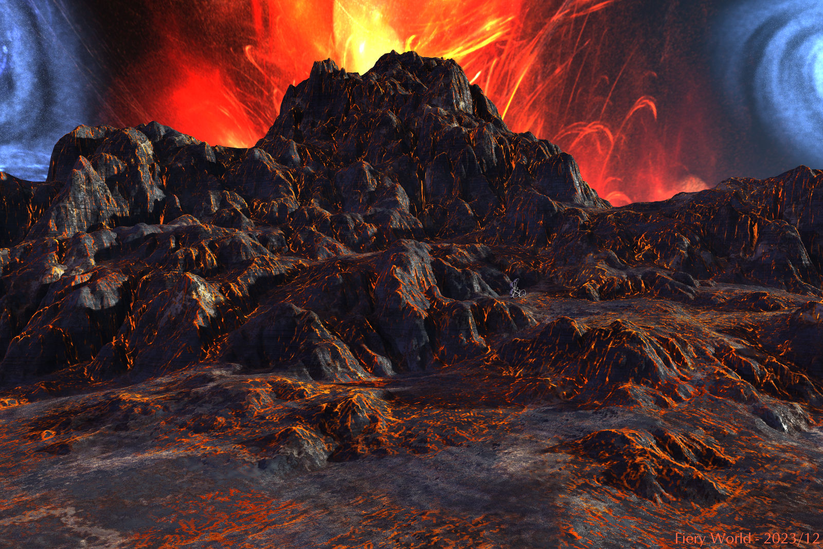 Fiery World