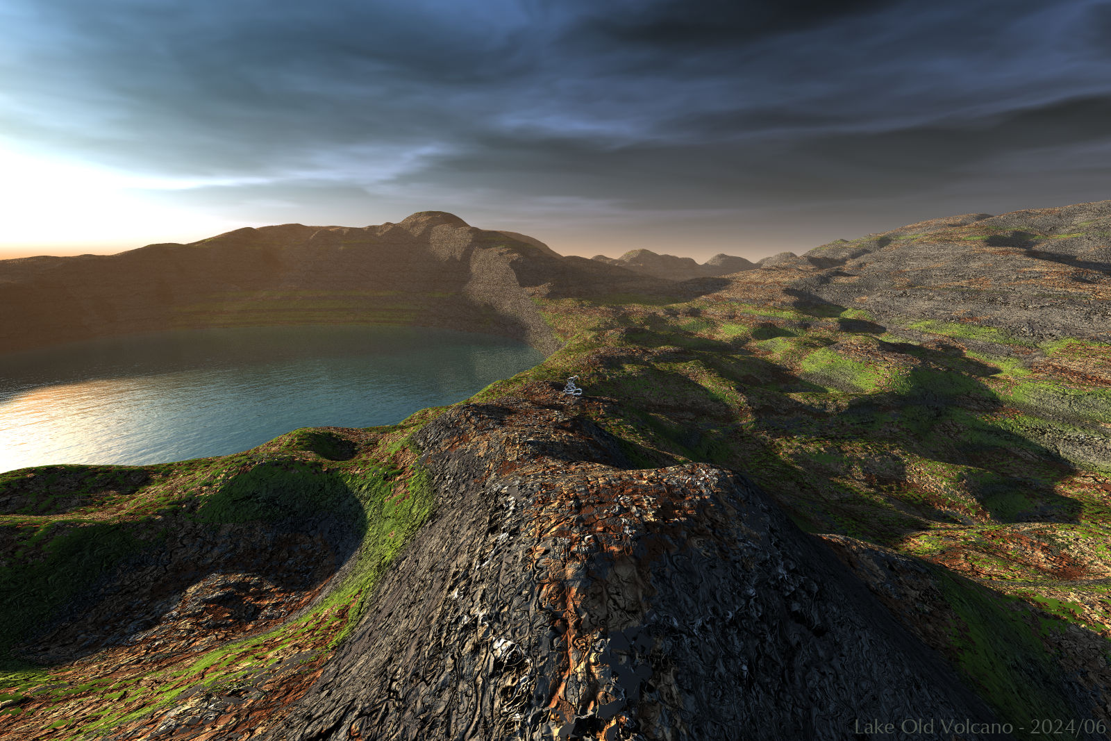 Lake Old Volcano