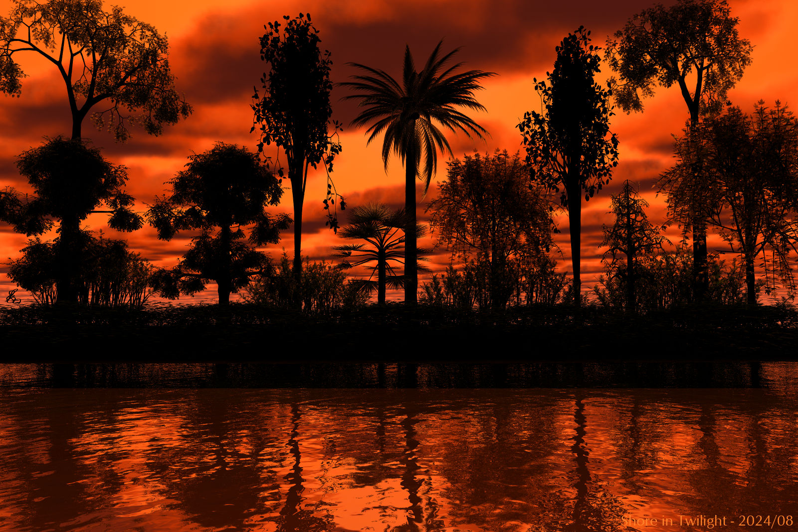 Shore in Twilight