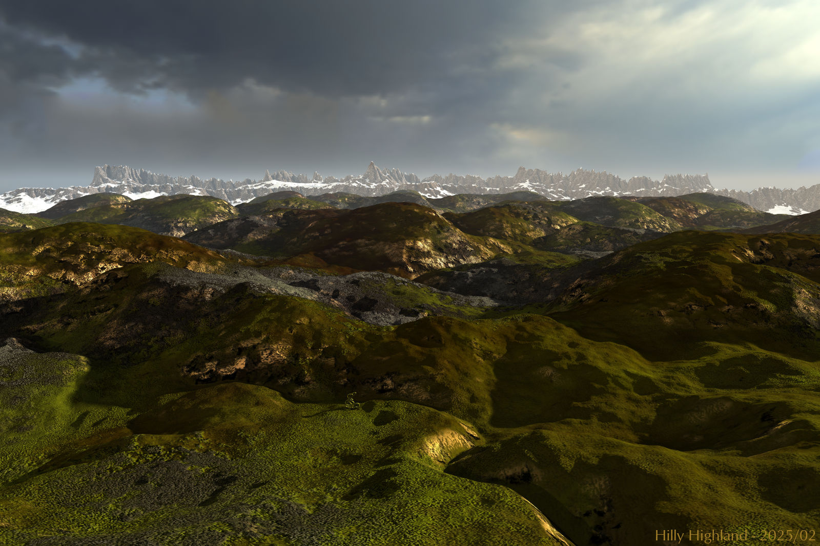 Hilly Highland