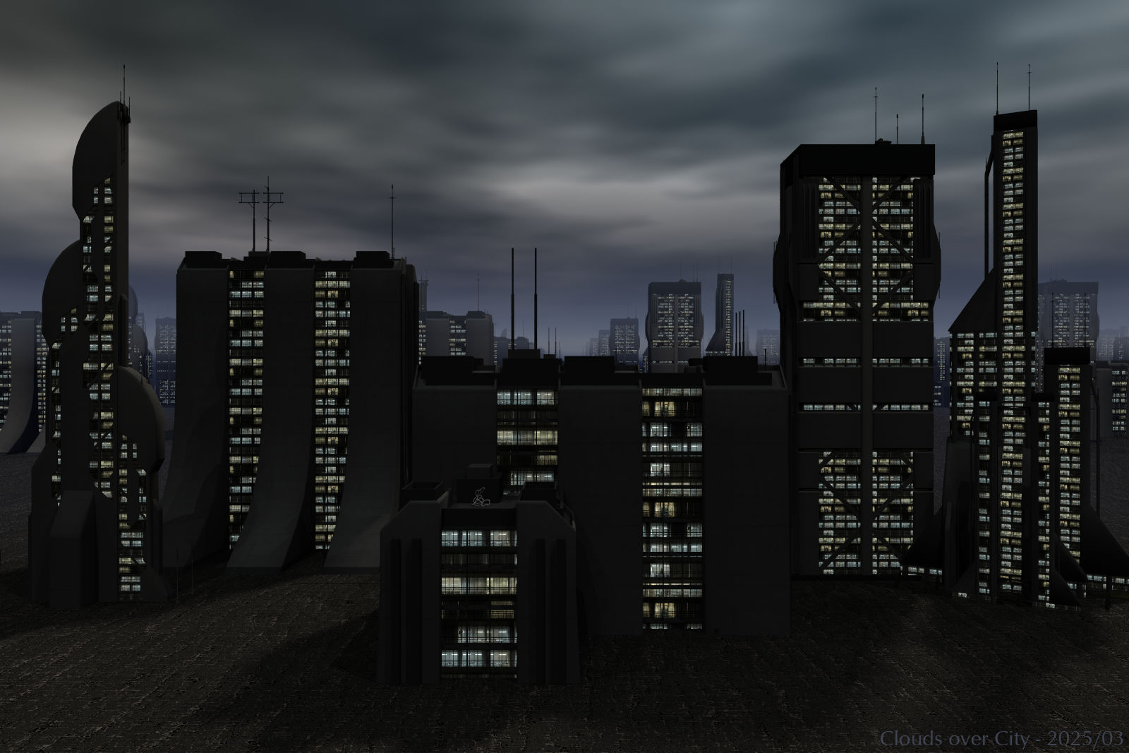 Clouds over City