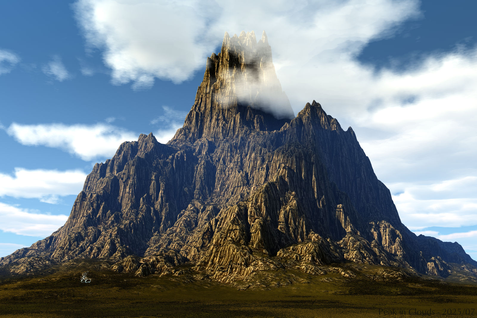 Peak in Clouds