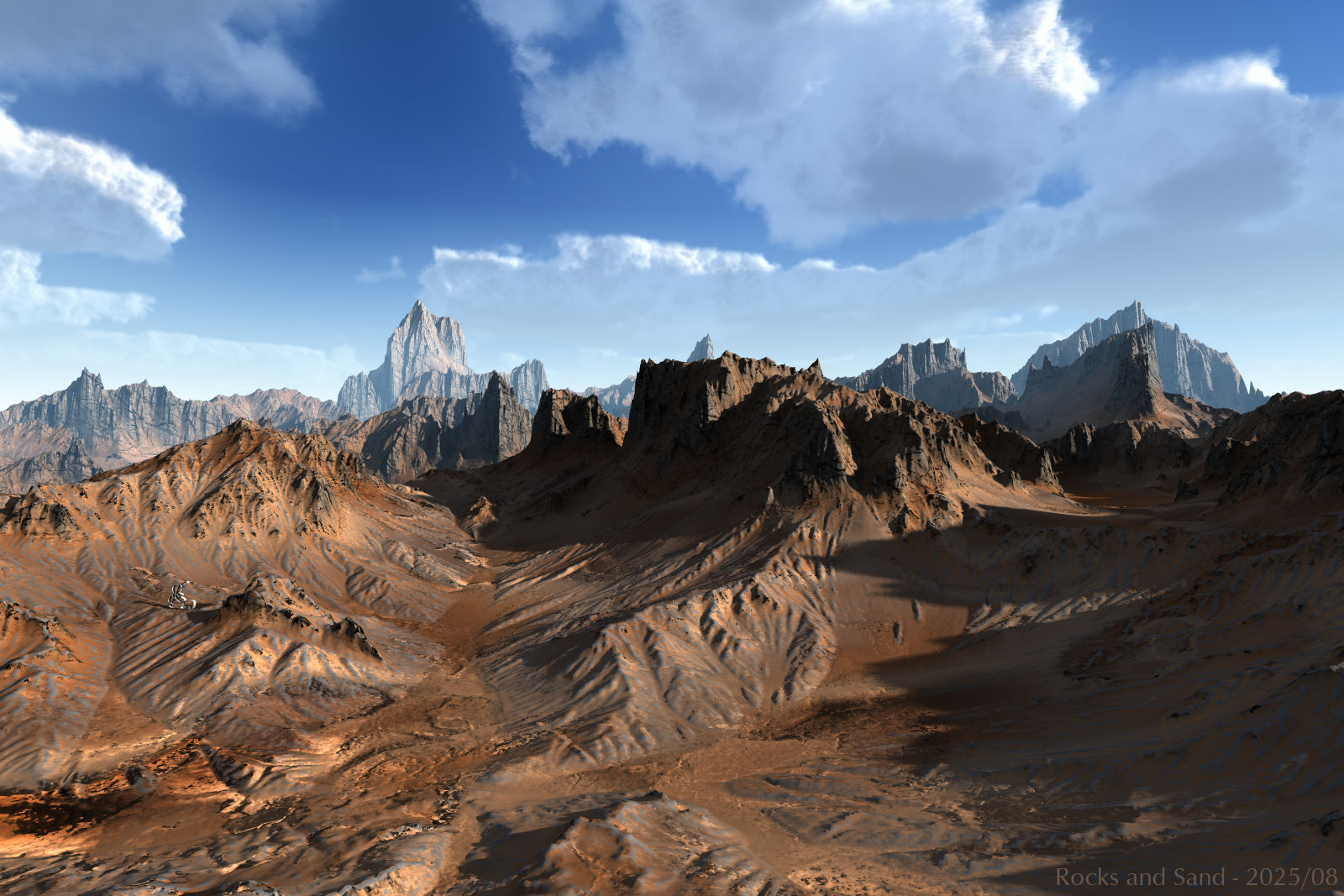 Rocks and Sand