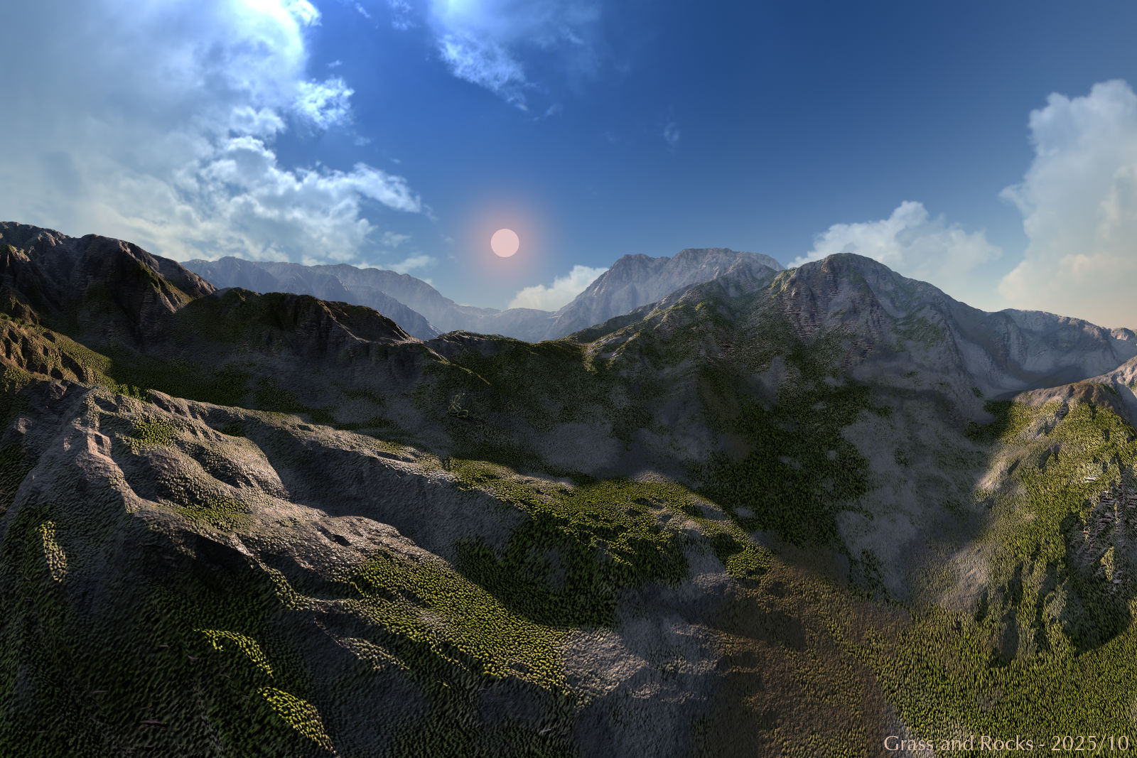 Grass and Rocks