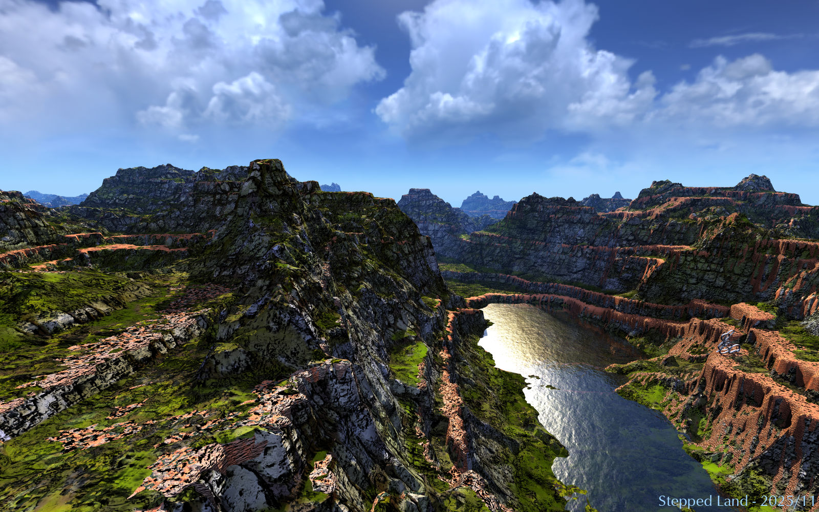 Stepped Land