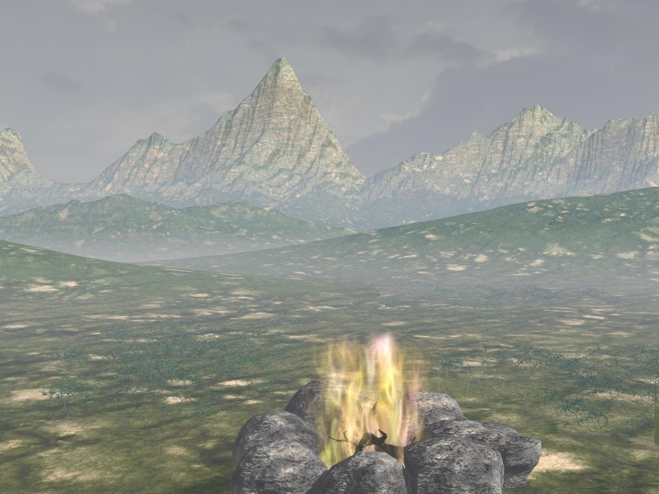 Evening on the open lands v2