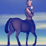 Cheeky! (female centaur)