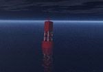 Buoy At Night