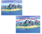 Cartoony Island