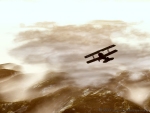 Over the clouds