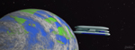 Warp Shuttle on approach