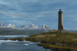 Lighthouse (with buoy)