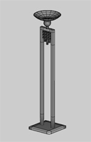 New Age halogen lamp